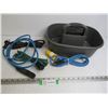 Image 1 : (4) Extension Cords - Plastic Tray