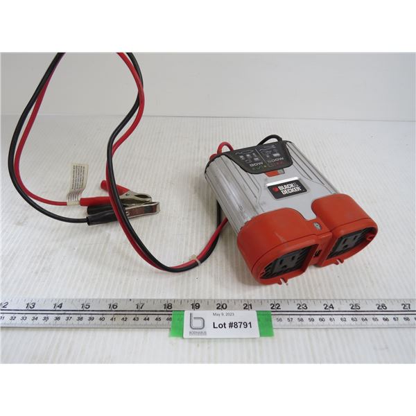 Black & Decker Power Inverter (untested - Plug-In Type)