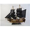 Image 2 : Classic Wood Model of a Pirate Ship