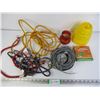 Image 1 : Bungee Cords, Extension Cord, Wasp Trap, Mosquito Coils, Phone Cord, Candle