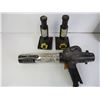 Image 2 : (2) Jack Stands, Caulking Gun, Hardhat, and Misc. Items