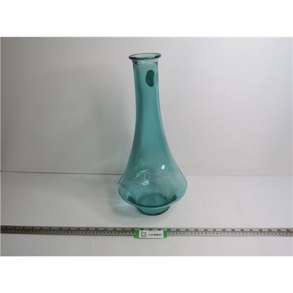 Blue Glass Vase