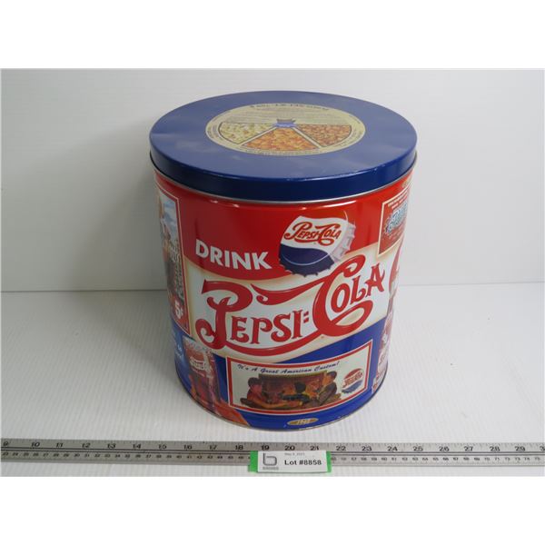 Pepsi-Cola Popcorn Tin