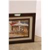 Image 3 : *Framed Art of a Town - 42" x 18"