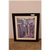 Image 2 : *Framed Art of a Village - 28" x 24"