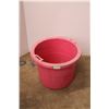 Image 2 : *Pink Construction Bucket - 22 1/2" x 16 1/2"