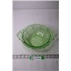 Image 3 : Uranium Glass Fruit Bowl
