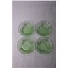 Image 4 : (4) Small Uranium Glass Bowls