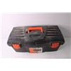 Image 2 : Black and Decker Tool Box with Assorted Tools