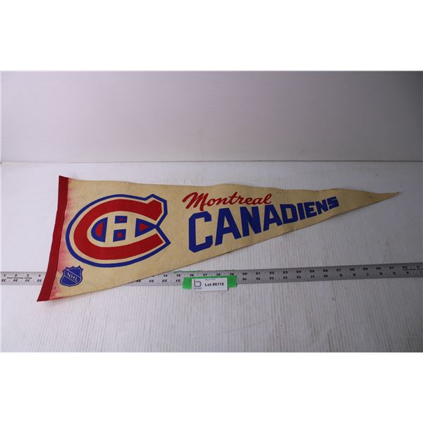 NHL Hockey Pennant - Montreal Canadiens