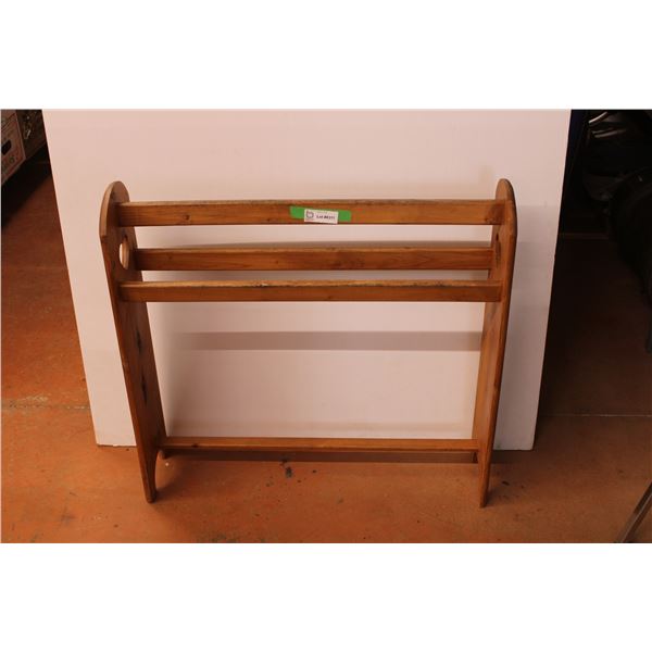 *Wooden Rack - 31  x 30  x 8 