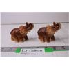 Image 1 : Elephant Salt and Pepper Shakers - Made in Japan