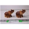 Image 1 : Elephant Salt and Pepper Shakers - Made in Japan