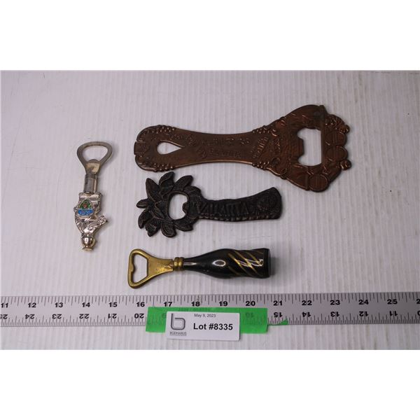 (4) Bottle Openers