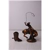 Image 3 : Metal Cowboy and Boot Figurines