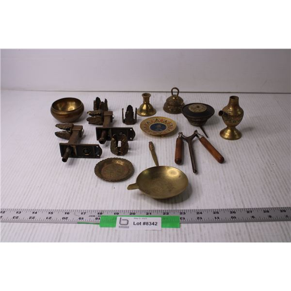 Lot of Assorted Brass Items