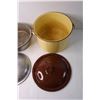 Image 4 : Vintage Crock Pot with Inside Pot