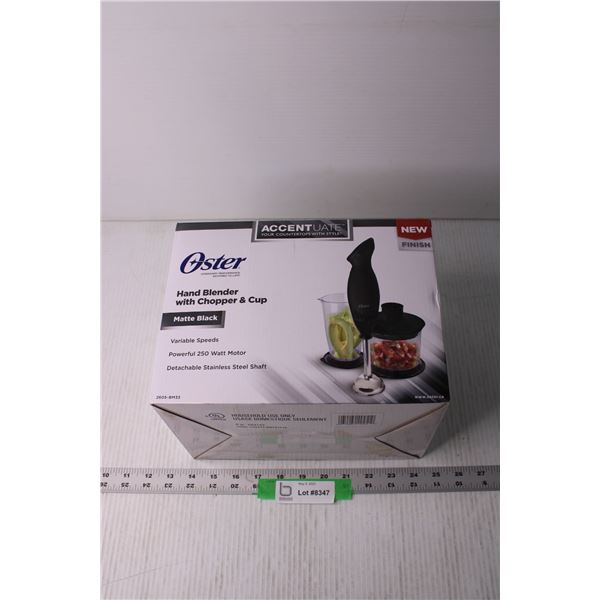 Oster Hand Blender with Chopper and Cup (NIB)