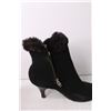 Image 5 : Vintage Women's Boots with Heel - Approximately a Size 6