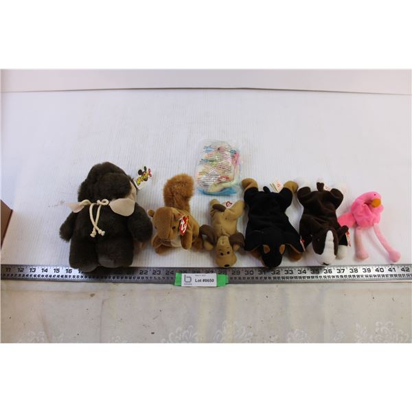 Various Vintage Beanie Babies