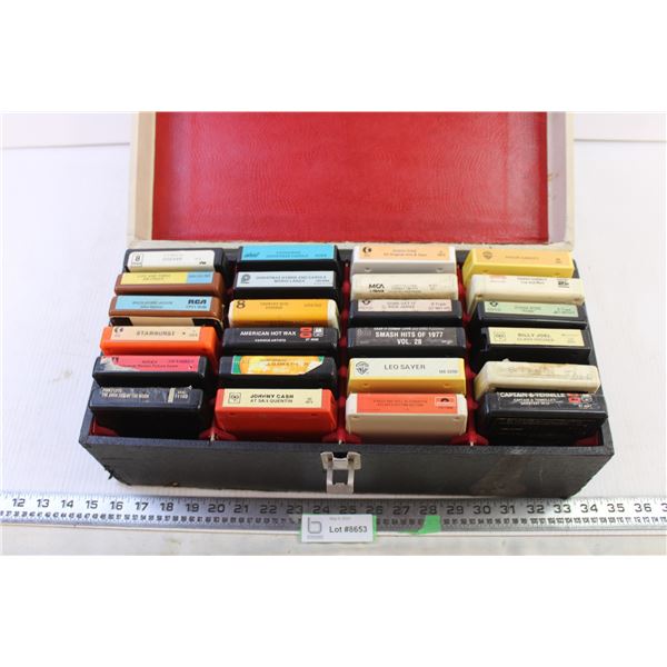 Varity of Music AUDIOPAK 8-Tracks w/ Carrying Case