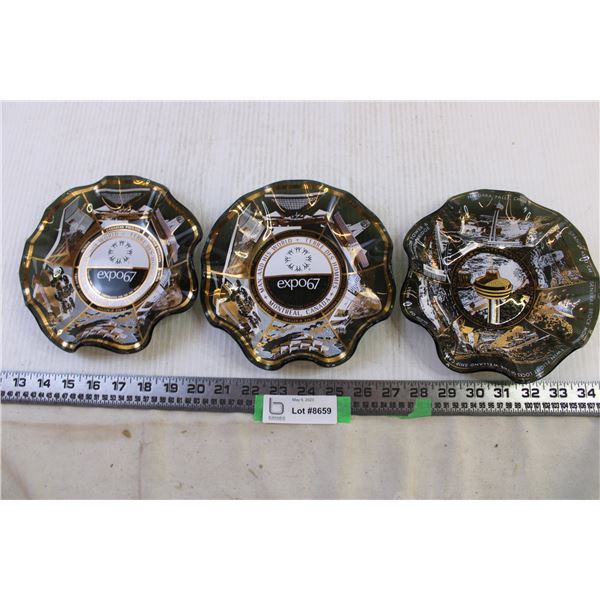 (3) Decorative Plates