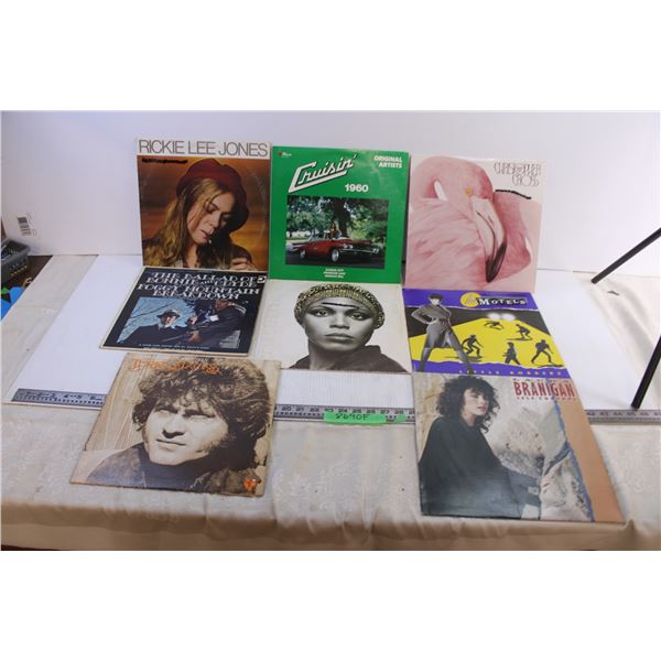 (8) Assorted Vinyl Records