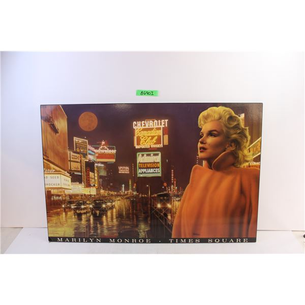 *24x34 Marilyn Monroe Time Square Picture