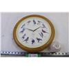 Image 2 : Bird clock+decorative apple