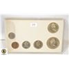 Image 2 : 1974 CANADA 6 COIN YEAR SET IN HOLDER