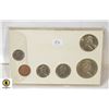 Image 2 : 1972 CANADA 6 COIN YEAR SET IN HOLDER