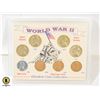Image 1 : WORLD WAR II USA COIN COLLECTION IN HOLDER
