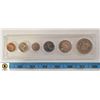 Image 1 : 1970 CANADA 6 COIN YEAR SET IN HOLDER
