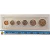 Image 2 : 1976 CANADA 6 COIN YEAR SET IN HOLDER