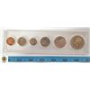 Image 1 : 1975 CANADA 6 COIN YEAR SET IN HOLDER