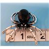 Image 1 : SPIDER BROOCH,  SILVER TONE WITH