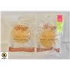 2 NEW SEALED AFTER-SPA KONJAC SPONGES TUMERIC -