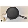 Image 1 : VINTAGE CAST IRON FRY PAN 8" MADE IN CANADA