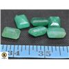 Image 1 : #05-GENUINE GREEN JADEITED GEMSTONE 71.40CT