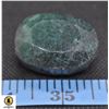 Image 1 : #37-GENUINE GREEN EMERALD GEMSTONE 133.15 CT