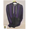 Image 1 : URBAN OUTFITTERS BLACK AND PURPLE HOODIE-