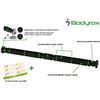 Image 3 : NEW BODYROX TELESCOPING TENSION MOUNT PULL UP BAR