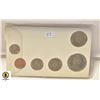 Image 2 : 1972 CANADA 6 COIN YEAR SET IN HOLDER