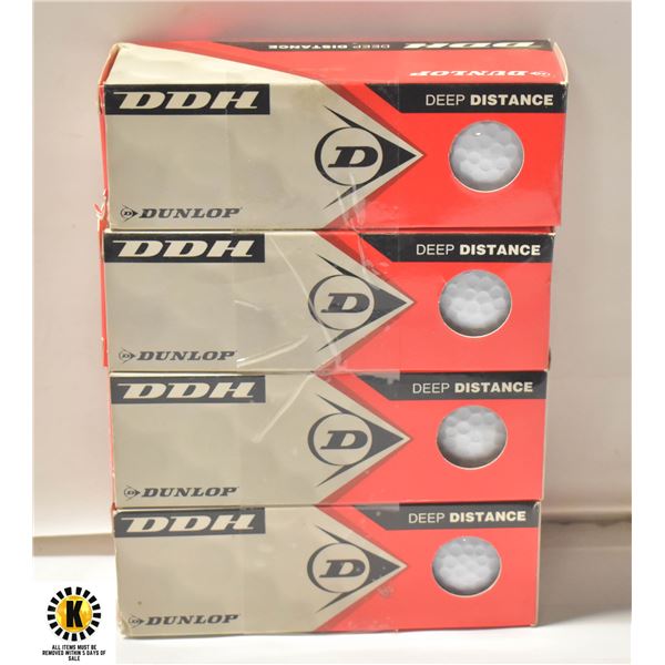 NEW DUNLOP DDH 12 GOLF BALLS