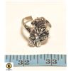 Image 1 : GRIM REAPER RING: SIZE 15 (24MM)