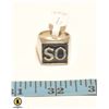 Image 1 : SIZE 9 INSIGNIA RING: "SO" (19 MM = SIZE 9)