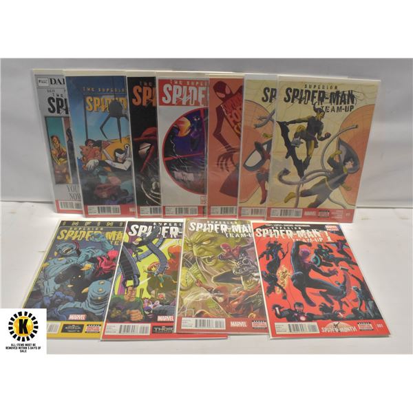 MARVEL SUPERIOR SPIDERMAN COMIC LOT