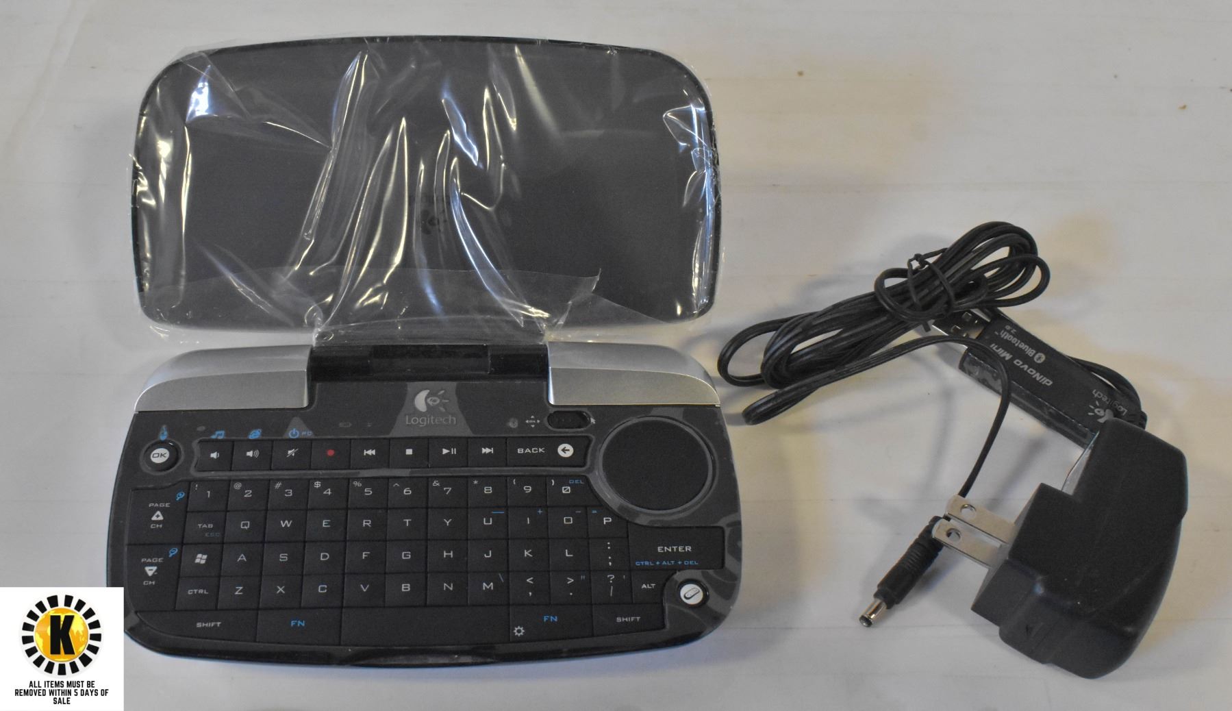 AC/DC Adapter for Logitech 820-002109 Y-RBG93 820-000922 YRBG93 diNovo Keyboard AC/DC Adapter for Logitech 820-002109 Y-RBG93 820-000922 YRBG93 diNovo Keyboard