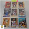 Image 1 : LOT OF 9 SUPERSTAR BASKETBALL CARDS