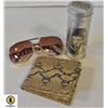 Image 1 : ELVIS GLASSES, SNAKESKIN WALLET & STARWARS WATCH